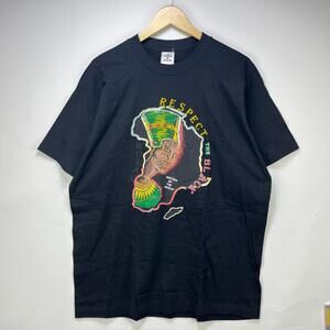 Vintage 90s African Woman Black History T-Shirt XL MLK